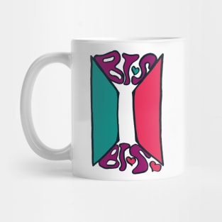 BTS Graffiti-Style Logo Mug